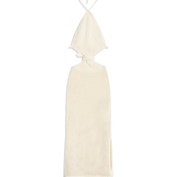 Weworewhat crochet fringe maxi beach dress - Picture 6 of 6